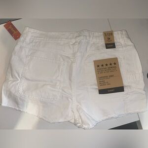 Women’s White Shorts